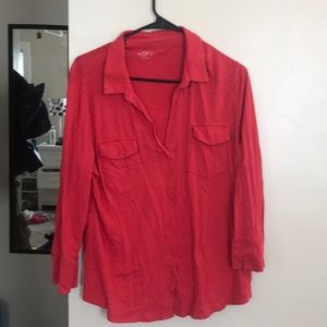 ANN TAYLOR LOFT button down